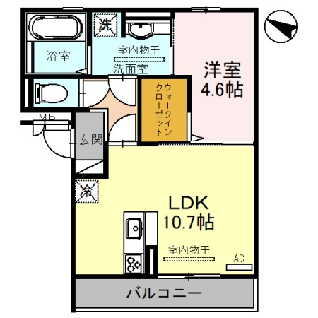 Flower Originalの間取り