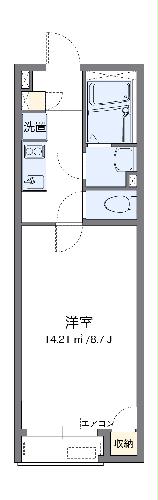 レオネクスト勝山の間取り