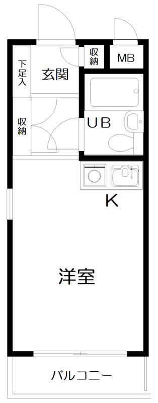 サングレイス星川の間取り