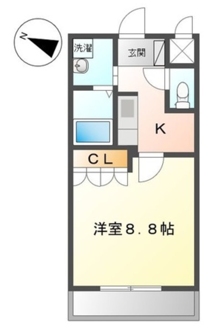 伊豆の国市守木のアパートの間取り