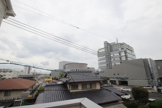 【廿日市市下平良のアパートの眺望】