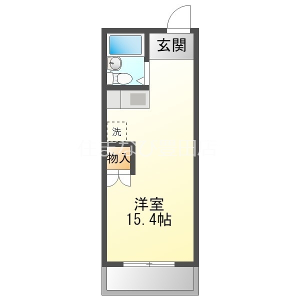 刈谷市池田町のアパートの間取り