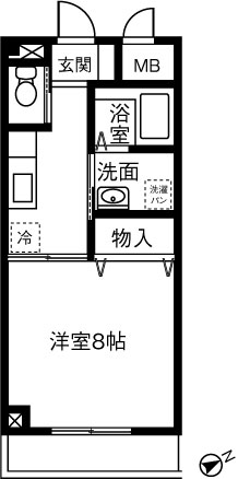 フォアサイトＹＵＫＩの間取り