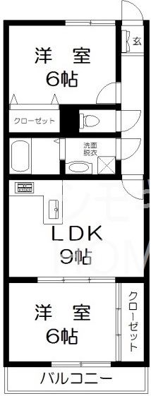 世田谷区代田のマンションの間取り