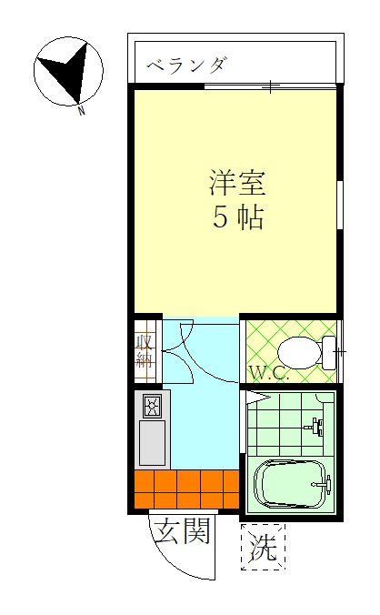 ドリームハイツハスネの間取り