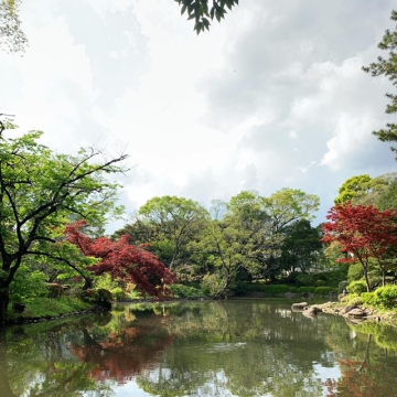 【ジャルダン元麻布の公園】