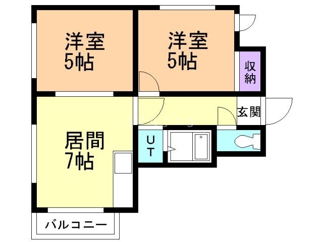 エトワール本町の間取り