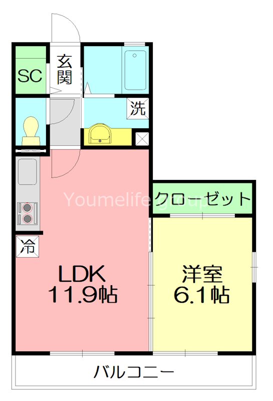 エトワールヒルの間取り