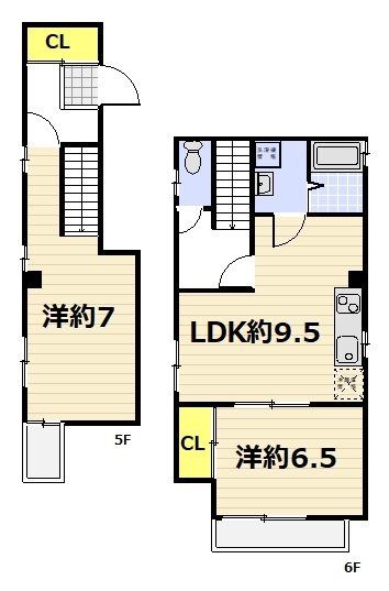 アルカス千本通の間取り