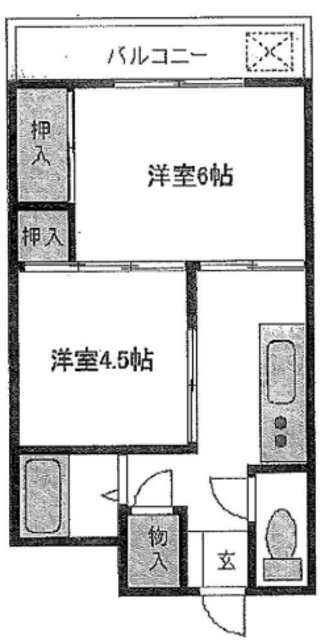 マルマンプルニエコーポの間取り