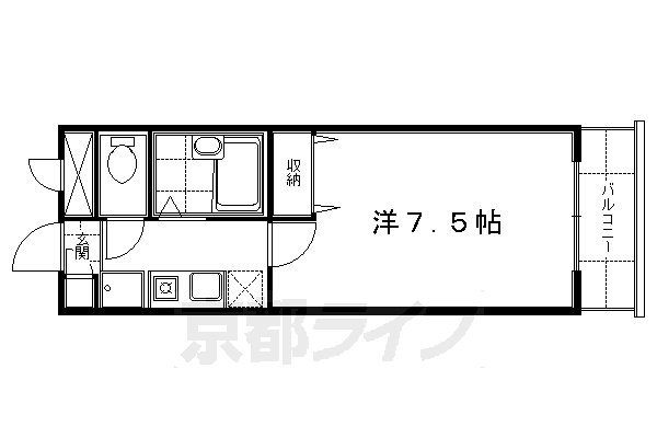 サンロイヤル藤ノ森の間取り