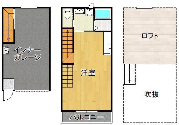 【（仮称）岡垣旭台ＡＰ新築工事の間取り】