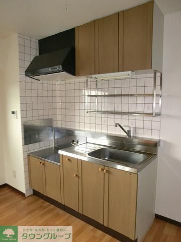 キッチン　広々としたキッチンです