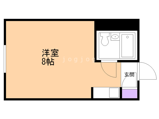 シャンボール札幌の間取り