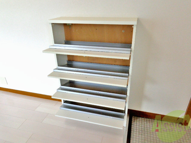 収納　たくさん入るシューズＢＯＸ季節ごとに収納可