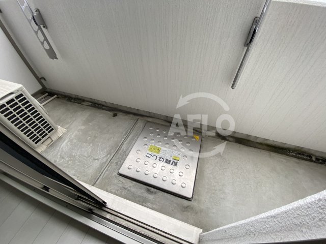 バルコニー　アールスクエア東天満　バルコニー