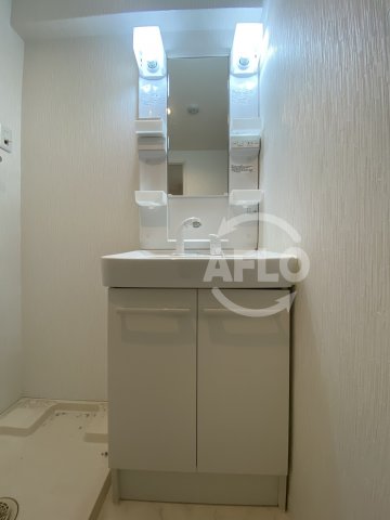 洗面設備　アールスクエア東天満　独立洗面台