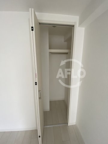 収納　アールスクエア東天満　クローゼット