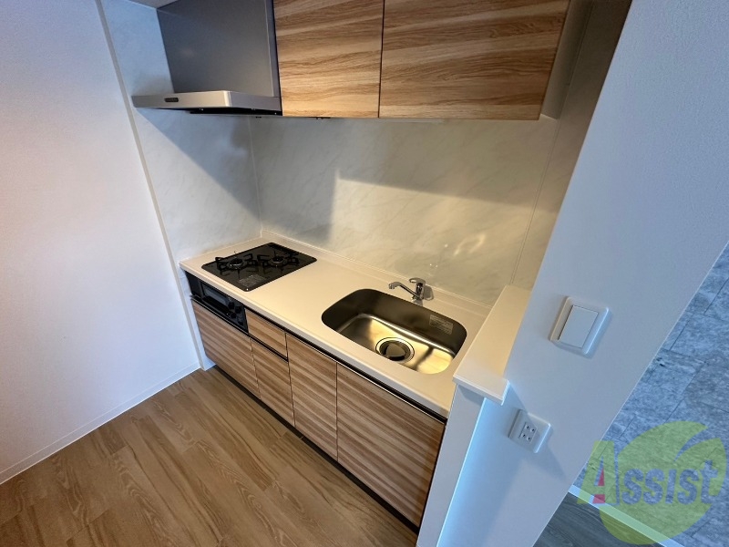 キッチン　システムキッチンなので、すぐお料理に使えます！