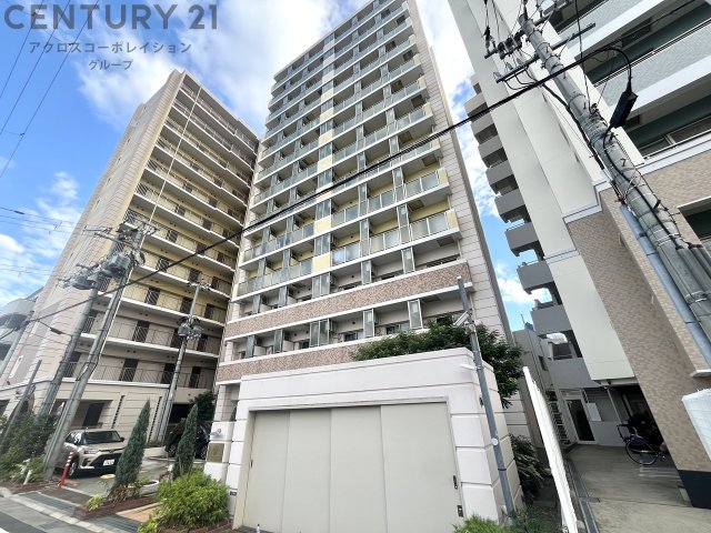 建物外観　宅配BOX付きで不在時も便利！