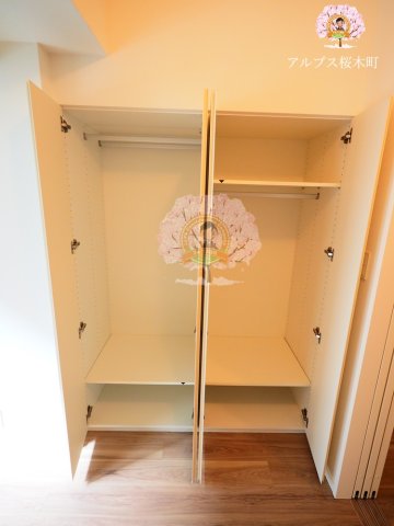 収納　同一仕様・別部屋参考写真