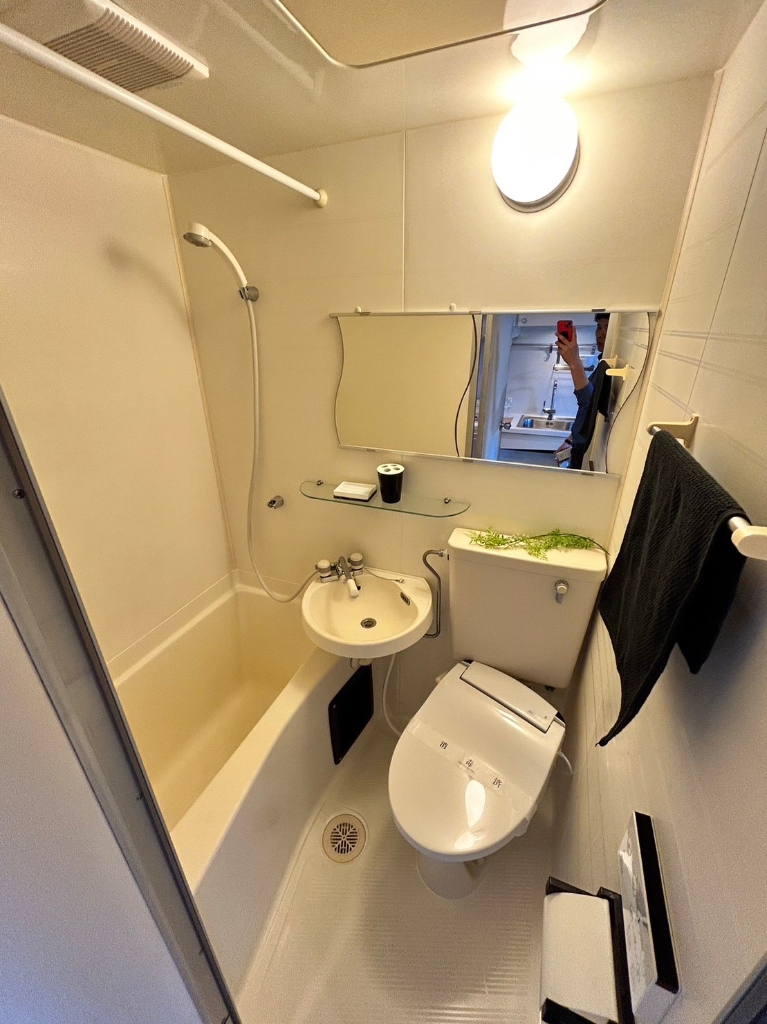 バス・シャワールーム　ユニットバスに防水ウォシュレット新設★