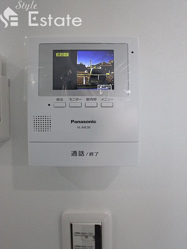 セキュリティ　カラーモニター付きインターホン