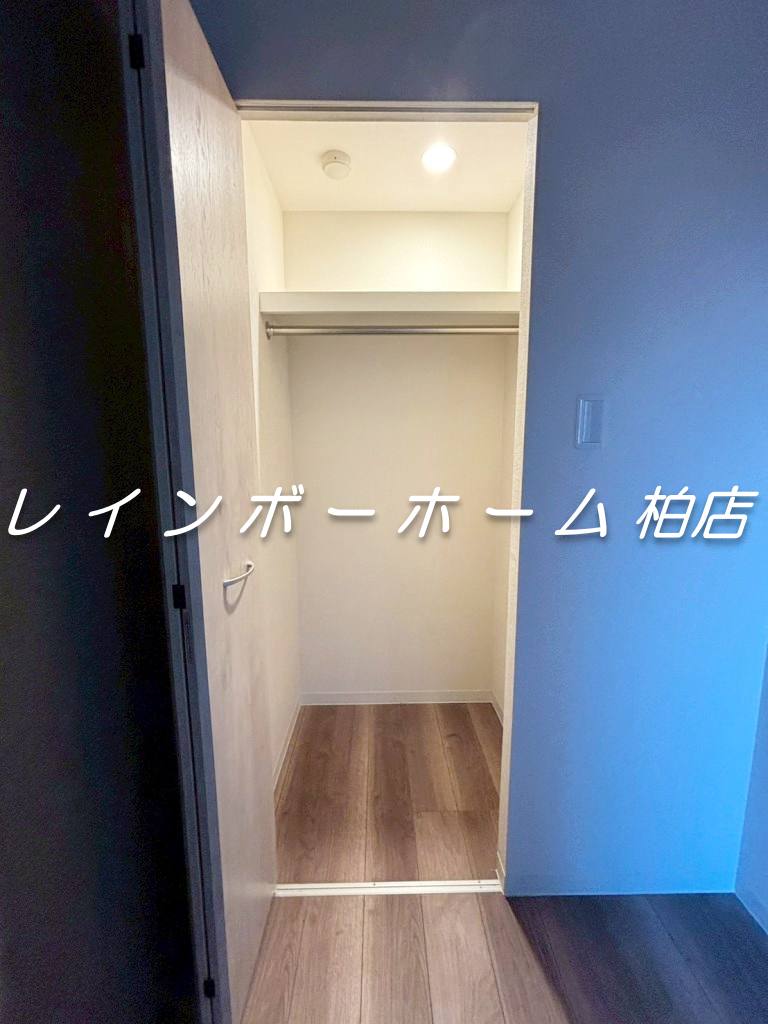 収納　収納のためのスペースです