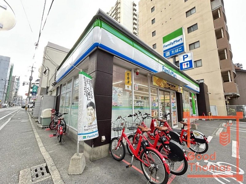 コンビニ　ファミリーマート 福岡薬院店（コンビニ）まで97m