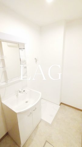 洗面設備　洗面台です。