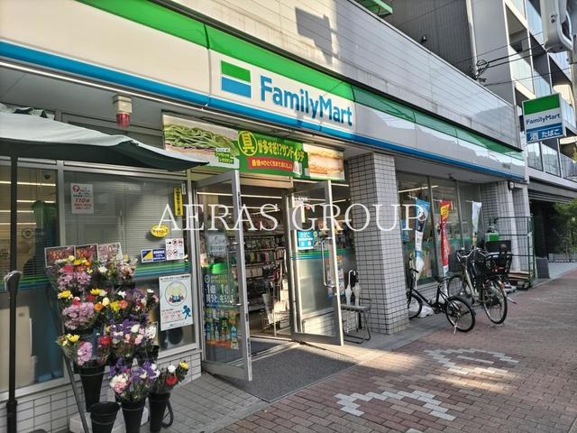 コンビニ　ファミリーマート 台東松が谷店（コンビニ）まで340m