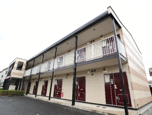 建物外観　☆彡家具家電つき素敵な1K単身様ぜひおすすめ♪仲介手数料無料