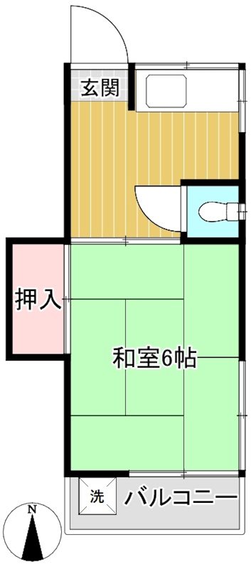 甲陽荘の間取り写真