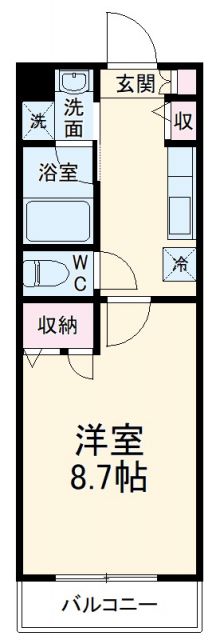 サンイーストの間取り写真