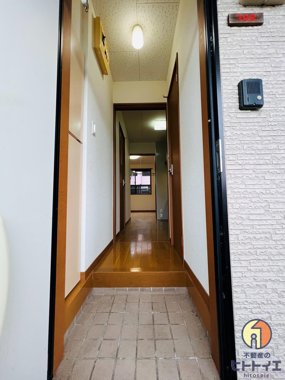 玄関　毎日通る玄関はこちらです