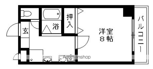 阪急宝塚線 服部天神駅 徒歩4分 7階建 築28年の間取り写真