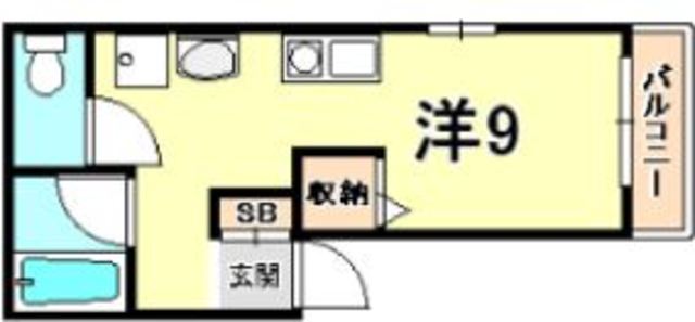 ポラリス芦屋の間取り写真