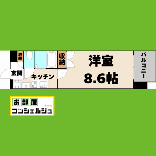 パルティール今池アネックスの間取り写真