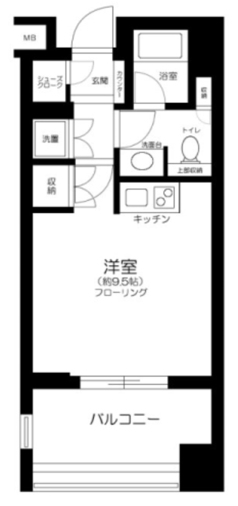 オーベル馬込iLの間取り写真