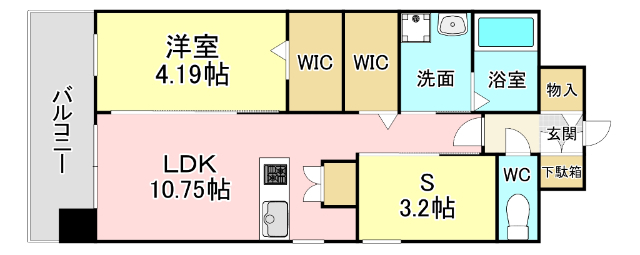 ALiSS堺町の間取り写真