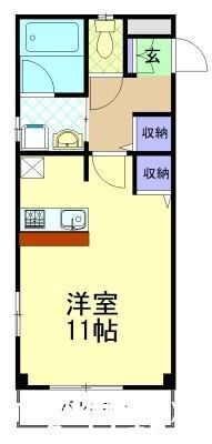 クライムドアIIの間取り写真
