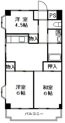 ガーデンヒル西品川の間取り