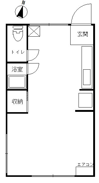 葉隠館の間取り