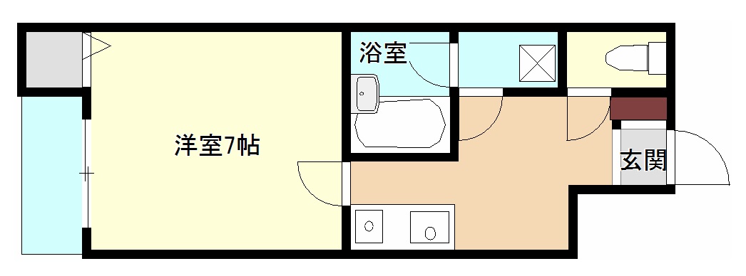 アメニティ―シャテロの間取り