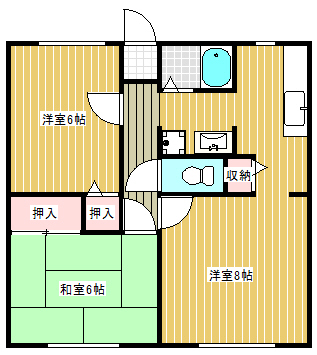 【パールヒルズの間取り】