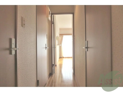 玄関　玄関から見た景色はこちらです。イメージは付きますかね。