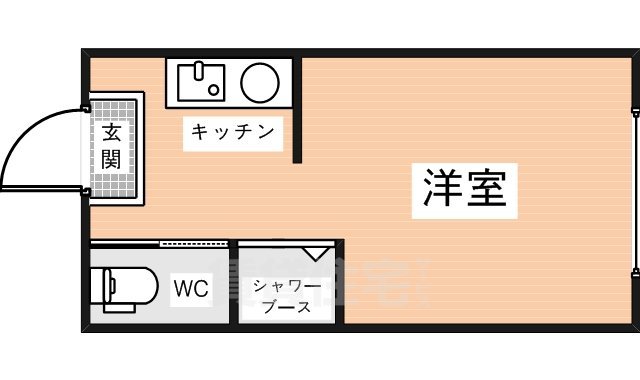 コーポ諏訪西大寺の間取り