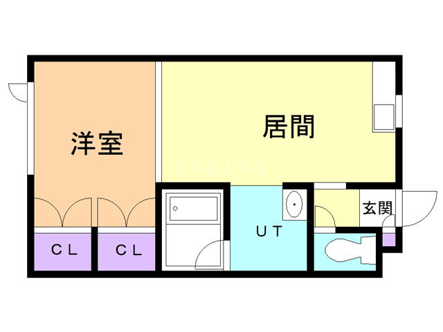 マンション浅野弐号館の間取り