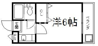 ベルメゾン２番館の間取り