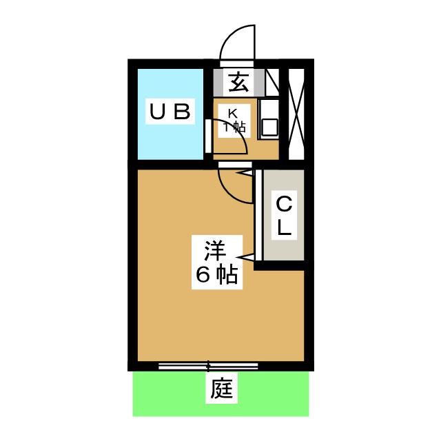 東京都調布市上石原１（アパート）の賃貸物件の間取り
